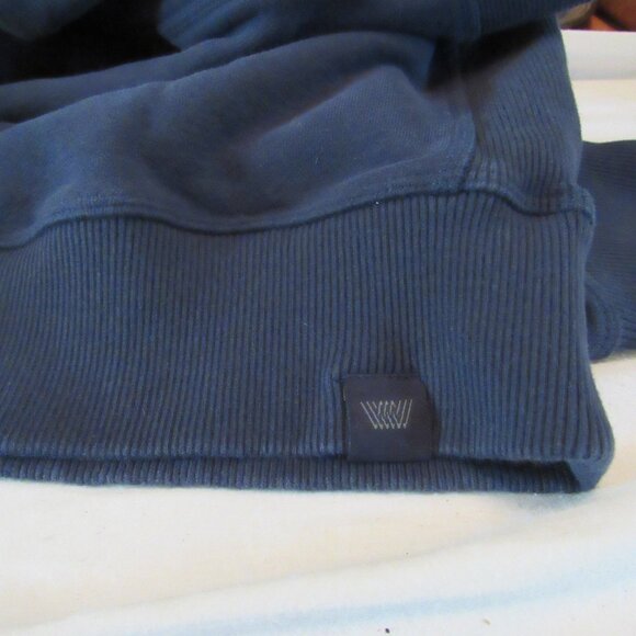 2 Mack Weldon Blue (1 Lt 1 Navy) Sweatshirts Size XL Cotton/Poly/Spandex EUC - Picture 15 of 15